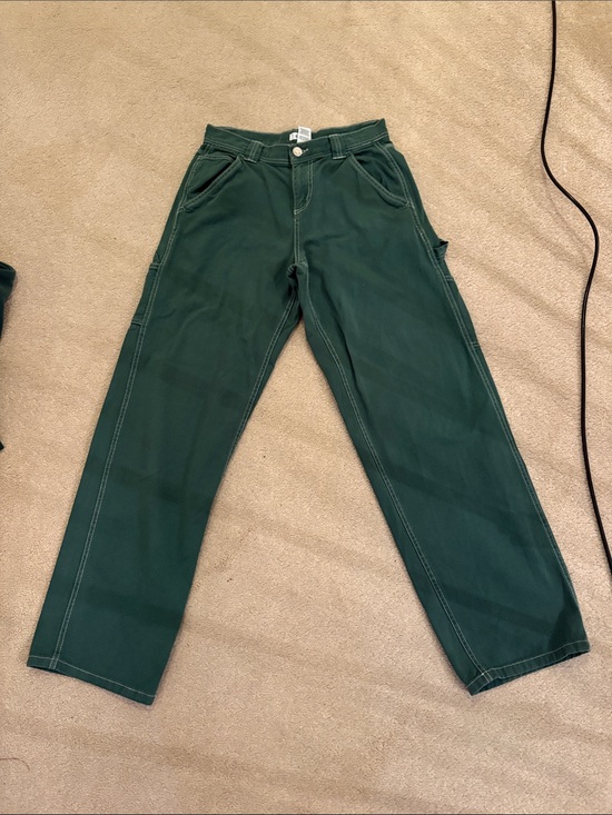 Garage Pants - Garage Women's Straight Leg Carpenter Pant in Forest Green